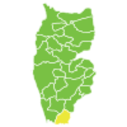 موقع ناحية كريمة في محافظة طرطوس