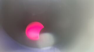 Observed from Milton Keynes, UK at 11:02 BST through a Hydrogen Alpha telescope