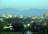 Ipoh skyline from Casuarina Hotel