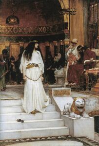 Mariamne Leaving the Judgement Seat of Herod 1887