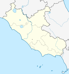 بحيرة ألبانو is located in Lazio