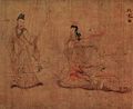 Painting by Chinese artist Gu Kaizhi, c. 380 AD.