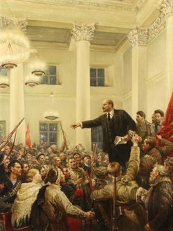 Serov-Lenin proclaims Soviet power.jpg