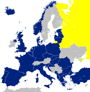 خريطة التحالفات العسكرية في أوروپا