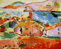 هنري ماتيس, Les toits de Collioure, 1905, oil on canvas, The Hermitage, St. Petersburg, Russia