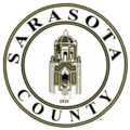 الختم الرسمي لـ Sarasota County