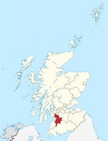 East Ayrshire in Scotland.svg
