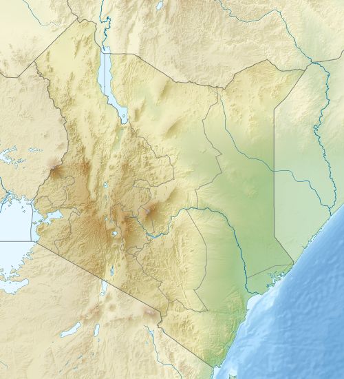 Location map/data/Kenya is located in كينيا