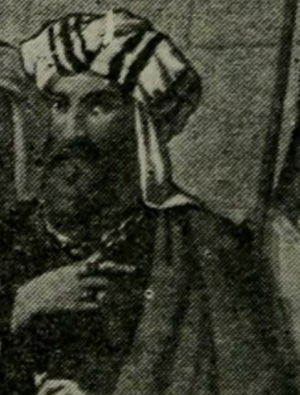 Limhi, in Arrest of Ammon by the Guards of King Limhi.png