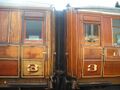 The LNER uses teak for their coaches until 1942 when the Thompson all steel coaches are introduced, both kinds coexist.