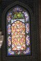 Stained glass window at Süleymaniye Mosque.jpg