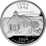 Iowa quarter