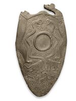 Cosmetic palette of the Two dogs, with serpopards, Nekhen[31]