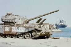 الدبابات الاسرائلية