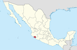 State of Colima within Mexico
