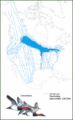 Migration route of the Canvasback (Aythya valisineria)
