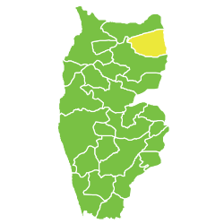 موقع ناحية الطواحين في محافظة طرطوس.