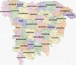 أقاليم قسم سلهط