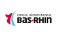 Flag of the Department of Bas-Rhin.svg