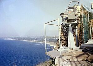 مخفر روتيم في رأس البياضة خلال الاحتلال الإسرائيلي لجنوب لبنان