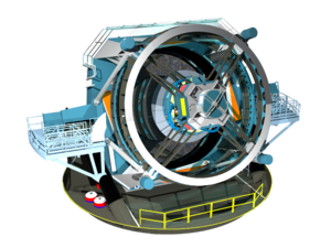 Large Synoptic Survey Telescope profile render 2013.png, Large Synoptic Survey Telescope 3 4 render 2013.png