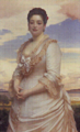 Hannah Primrose, Countess of Rosebery, née de Rothschild, after whom Pardes Hanna is named; painted by Frederic Leighton