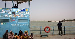 عبارة نهرية في تنبكتو.