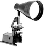 مجهر مجهَّز بشاشة عرض