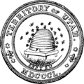 Seal of the Utah Territory (1850–1896)