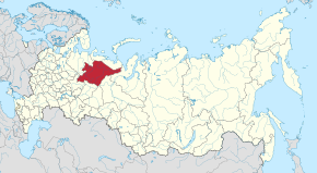 Map of Russia (2014–2022) - Komi (Crimea disputed).svg