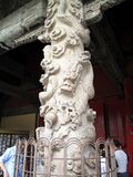 Column with dragon design at Temple of Confucius, Qufu, constructed in 1730, Qing dynasty