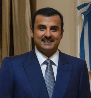 Sheik Tamin bin Hamad Al Thani in Argentina, 2016.jpg