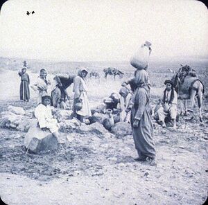 صورة من فترة الحكم العثماني من منطقة (عين نيني)