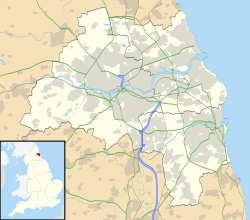 قلعة ومتحف عربية الرومانية is located in Tyne and Wear