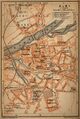Map of Albi, 1914