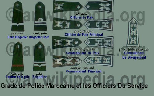 Grade de police et Commandant.JPG