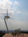 Montjuic Communications Tower in برشلونة, إسپانيا (1992)
