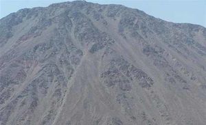 قمة جبل العجمة أعلى قمم سلسلة جبال تيه، نخل، سيناء.