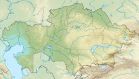 Kazakh Uplands is located in قزخستان