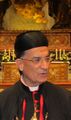 Patriarch Raï, at Chair of Saint Peter, last 11 October 2014.