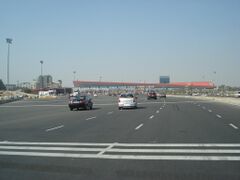Toll gate of the Delhi Gurgaon Expressway