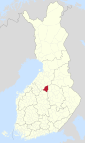 Pyhäjärvi sijainti Suomi.svg