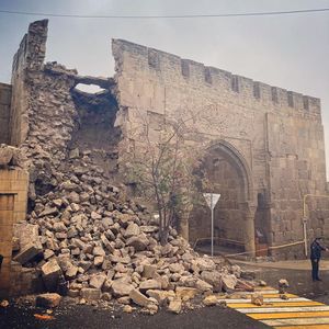 انهيار باب الأبواب، داغستان، نوفمبر 2020