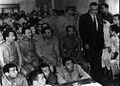 لقاء جمال عبد الناصر بالطيارين المصريين يوم 22 مايو 1967