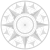 Compass rose pale.svg