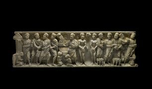 Paleochristian sarcophagus from Astorga (es)