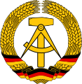 Provisional coat of arms of the GDR (28 May 1953 to 26 September 1955)