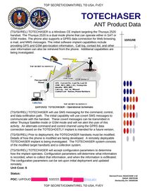 TOTECHASER – Windows CE implant that targets the Thuraya handset