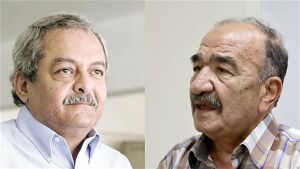 هشام قاسم وكمال أبو عيطة