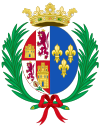 Coat of Arms of Elisabeth of France (1545-1568), Queen Consort of Spain.svg